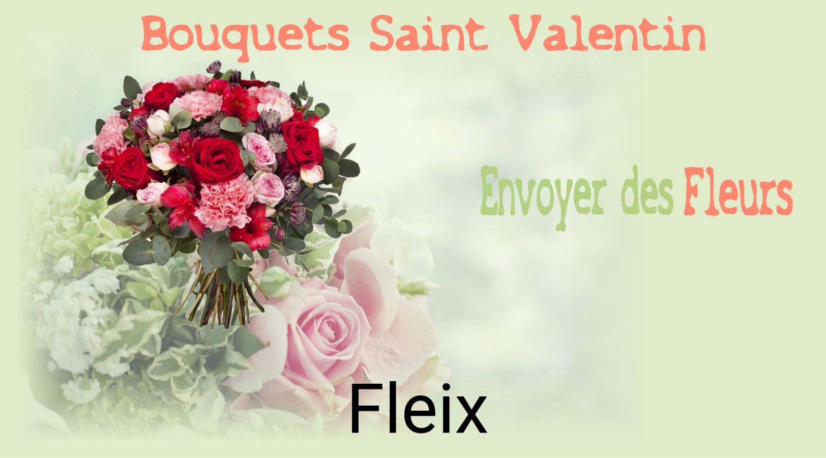 Roses de Saint-Valentin livrées à Fleix